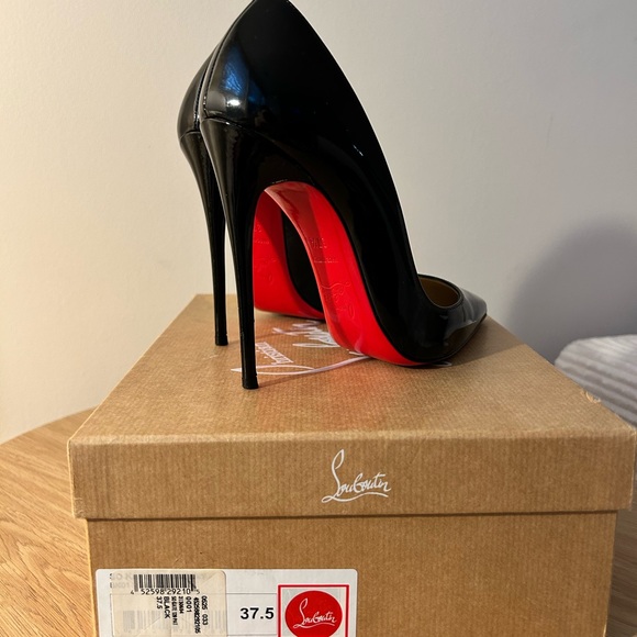 Christian Louboutin Shoes - Christian Louboutin-So Kate 
120 mm Pumps - Patent calf leather - Black - Women